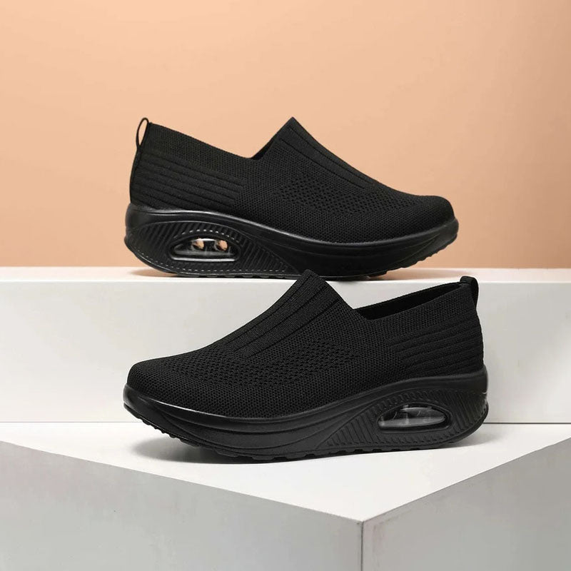Comfy Air Breathable Slip-On Sneakers for Women