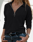 Chic Women’s Long Sleeve Top Casual Wear