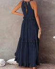 Soft Ruffle Casual Dress – Lightweight, Flowy Summer Style Perfect for Travel & Everyday Elegance