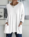 Casual Oversized Round Neck Sweater