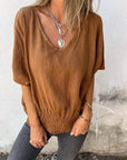Minimal Summer Top with Relaxed Charm