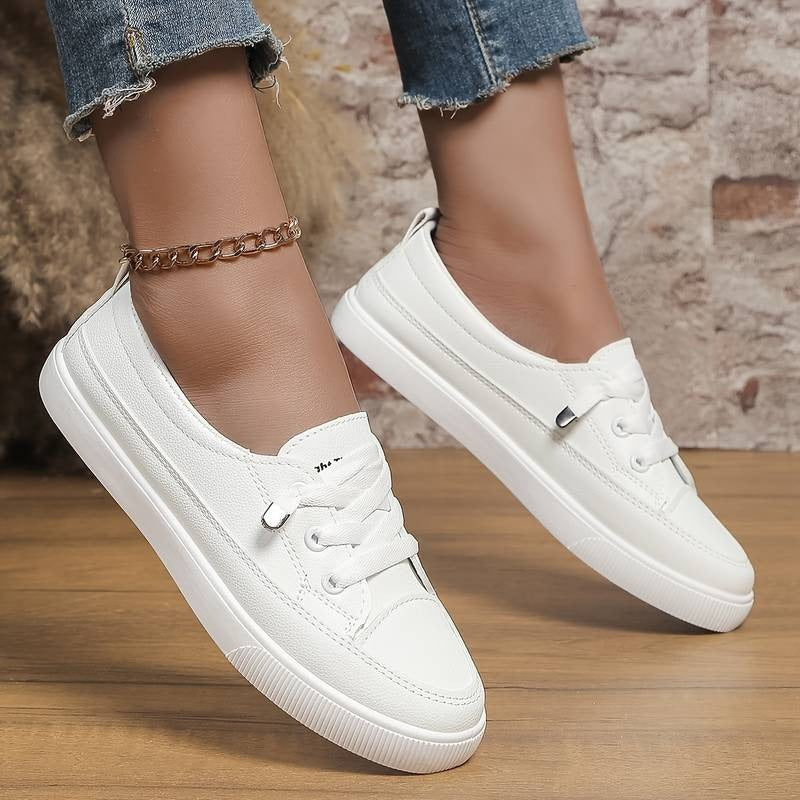 Elegant Women&#39;s Slip-On Sneakers – Stylish &amp; Comfortable
