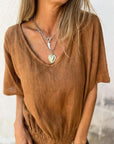 Minimal Summer Top with Relaxed Charm