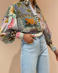 Statement Sleeve Collared Shirt