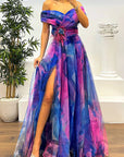 Elegant Off-Shoulder Maxi Dress