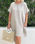 Chic Collared Comfort Dress