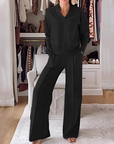 Soft V-Neck Lounge 2 Peice Set