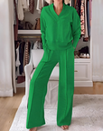 Soft V-Neck Lounge 2 Peice Set