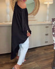 Chic Cascade Longline Top