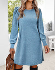 Winter Round Neck Loose Dresses