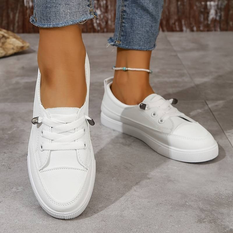 Elegant Women&#39;s Slip-On Sneakers – Stylish &amp; Comfortable
