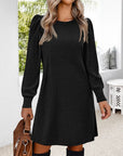 Winter Round Neck Loose Dresses