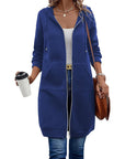 Long Sleeve Hoodie With Zip Up