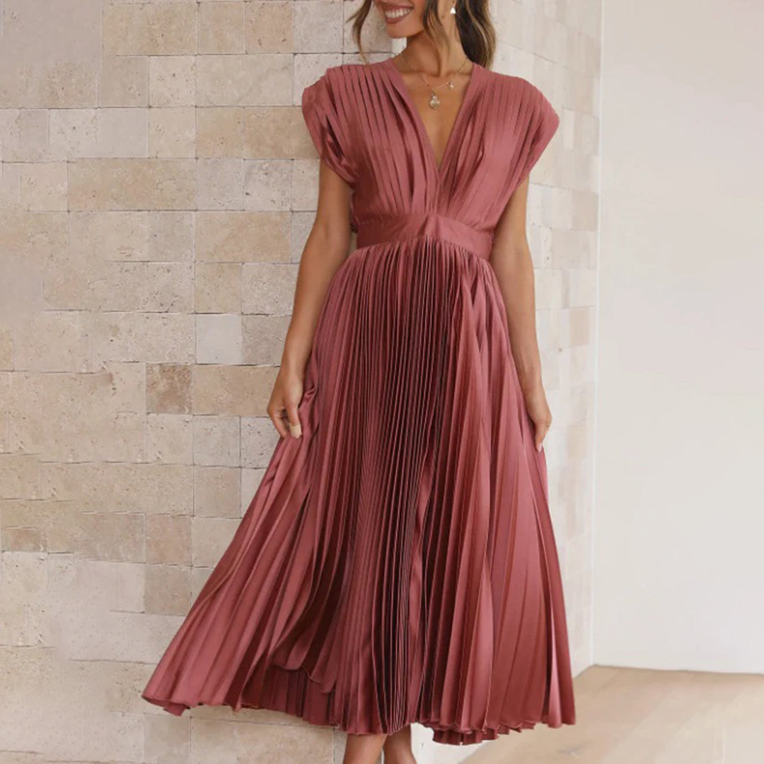 Elegant Maxi Dress With Flair