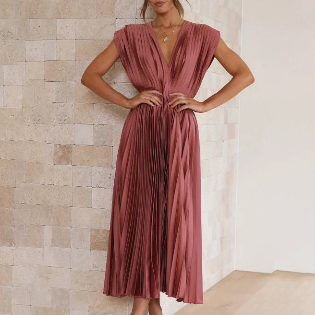 Elegant Maxi Dress With Flair