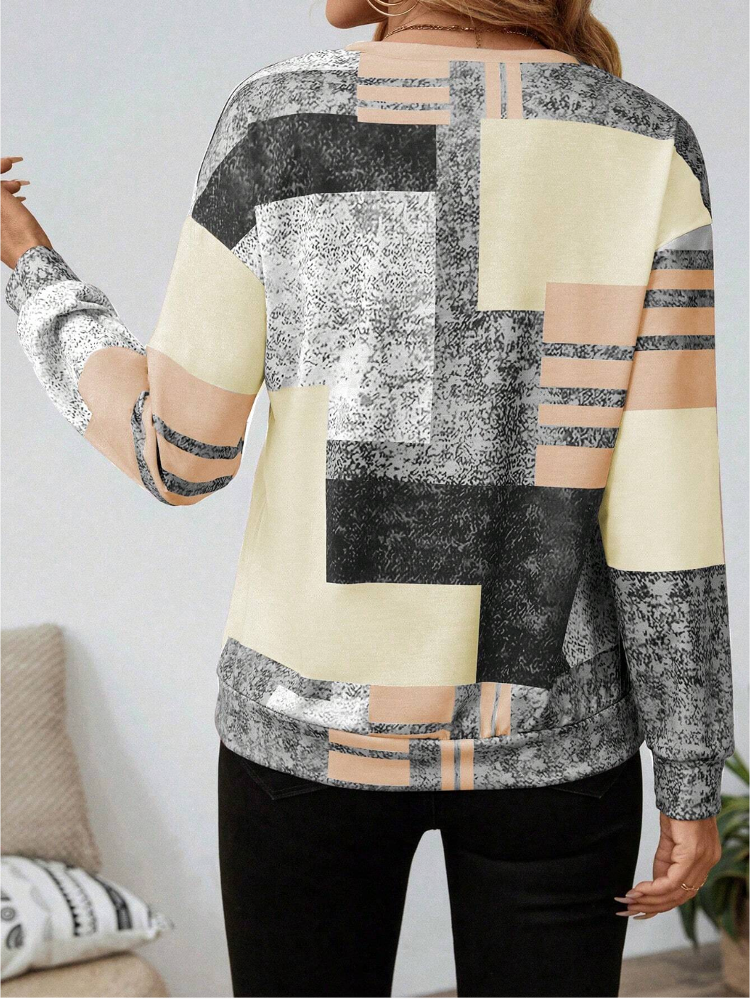 Chic Vintage Long Sleeve Pullover