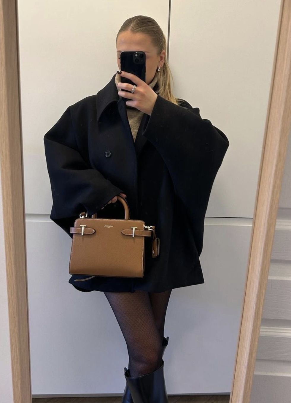 Chic Oversized Wool Jacket Women