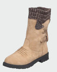 Elegant suede ankle boots