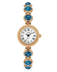 Gedi Rainbow Cat’s Eye Bracelet Watch