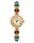 Gedi Rainbow Cat’s Eye Bracelet Watch