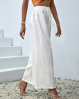 Chic High Waist Fringe Trousers