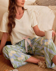 Summer Cotton Crepe Loungewear Set