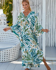 Chic Linen Dress with Ocean Pearl Vibes
