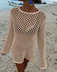 Chic Crochet Top with Relaxed Fit