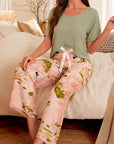 Summer Cotton Crepe Loungewear Set