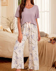 Summer Cotton Crepe Loungewear Set