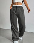 High Waist Casual Pants