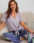 Summer Cotton Crepe Loungewear Set