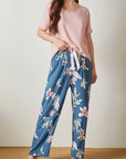 Summer Cotton Crepe Loungewear Set