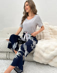 Summer Cotton Crepe Loungewear Set