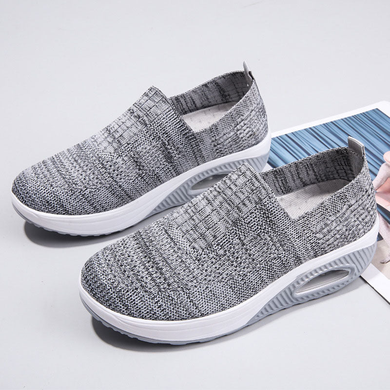 Comfy Air Breathable Slip-On Sneakers for Women