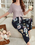 Summer Cotton Crepe Loungewear Set