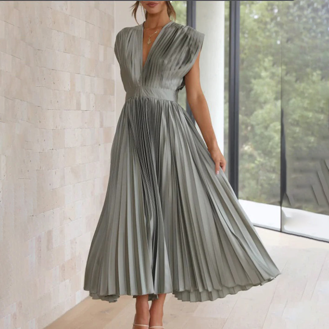 Elegant Maxi Dress With Flair