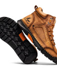 Casual Leather High Top Shoes