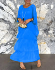 Chic Luna Dress with Soft Layered Skirt