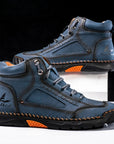 Casual Leather High Top Shoes