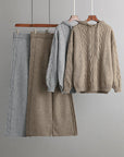 Roma™ - Ultra-comfortable, oversized knitted suit set