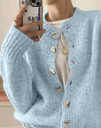 Comfortable Solid Color Cardigan