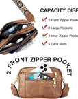 Refined Leather Shoulder Bag