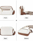 Refined Leather Shoulder Bag