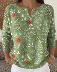 Christmas Tree Pattern Sweater