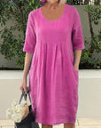 Casual Pocket Tunic Dress