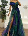 Elegant Off-Shoulder Maxi Dress