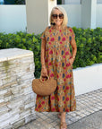Casual Printed Tunic Dress