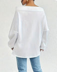 Fashion Solid Color Sweatshirt