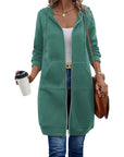 Long Sleeve Hoodie With Zip Up